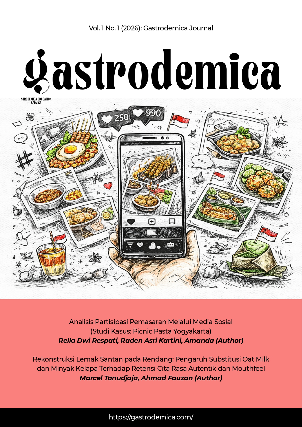 					View Vol. 1 No. 1 (2026): Gastrodemica  Journal
				